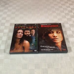 Anaconda and Enough DVD Set Jennifer Lopez